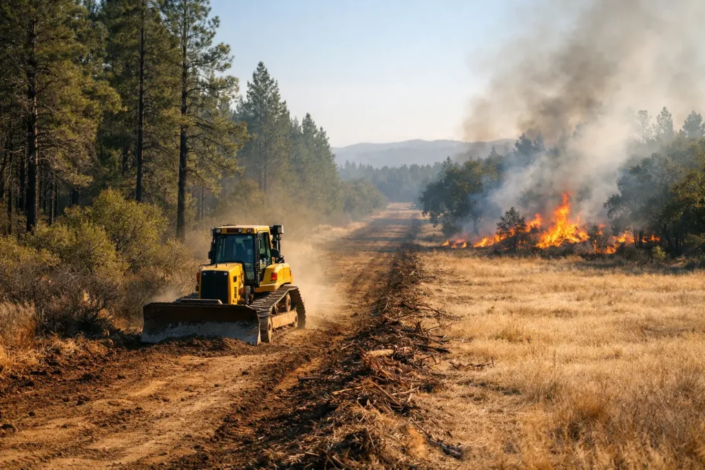 Fire Break Clearing Services That Protect Land
