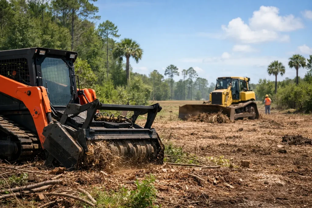 Best Ways to Clear Brush on Florida Land