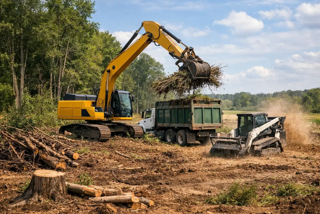 How to Clear Land Without Burning