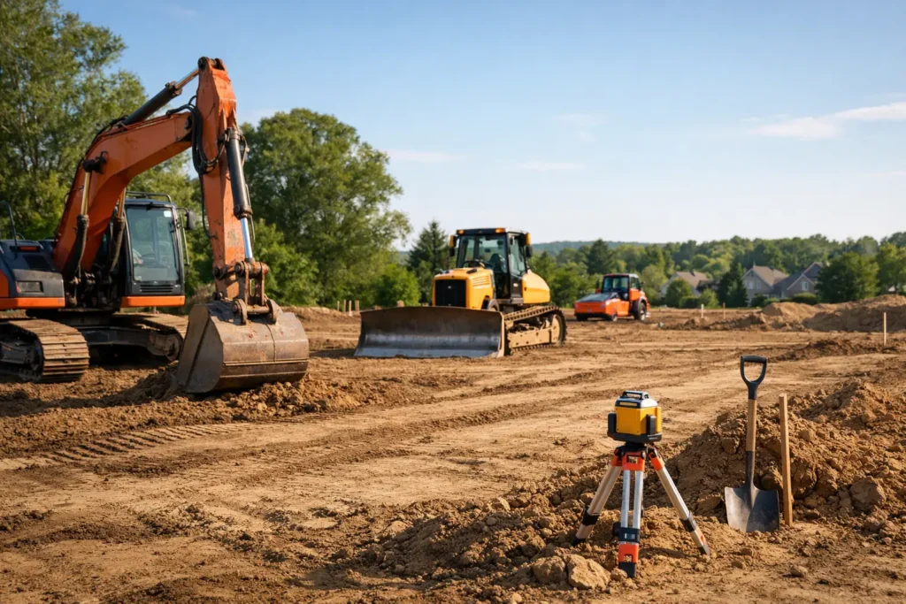 How to Prepare a Building Lot Right
