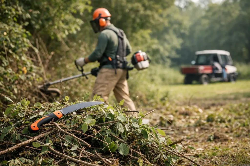 How to Remove Invasive Brush the Right Way