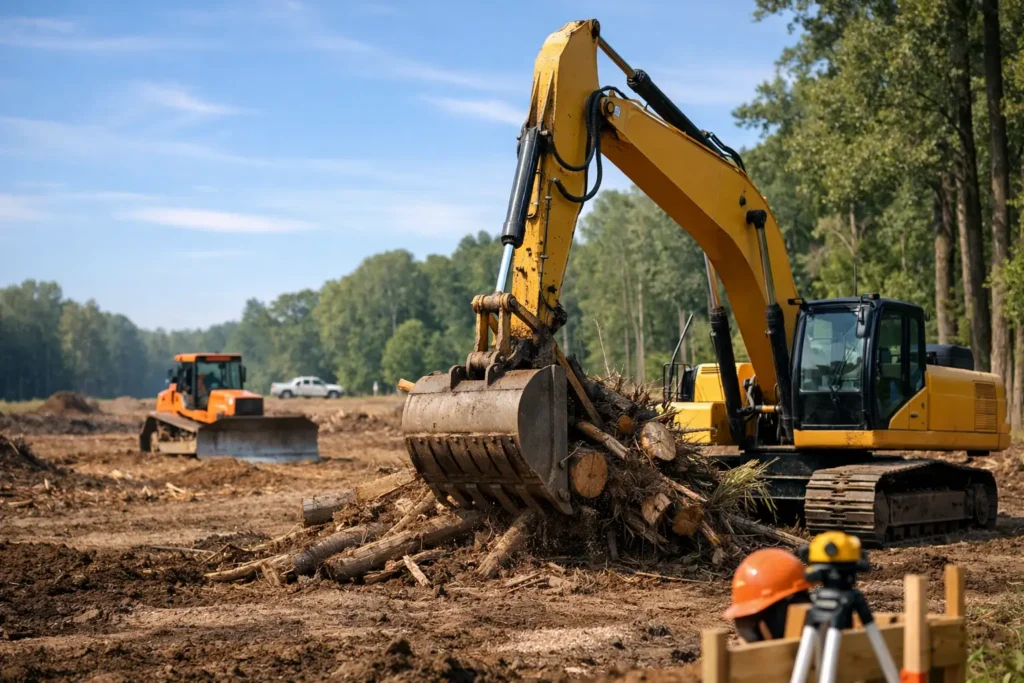 Lot Clearing for New Construction Done Right
