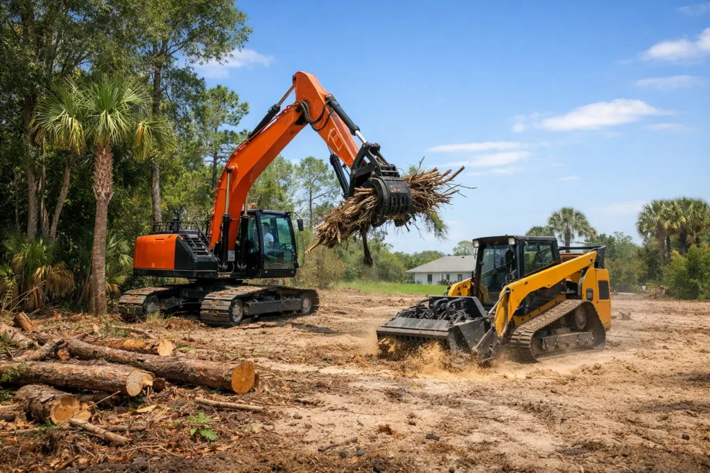 Residential Lot Clearing Services in Florida