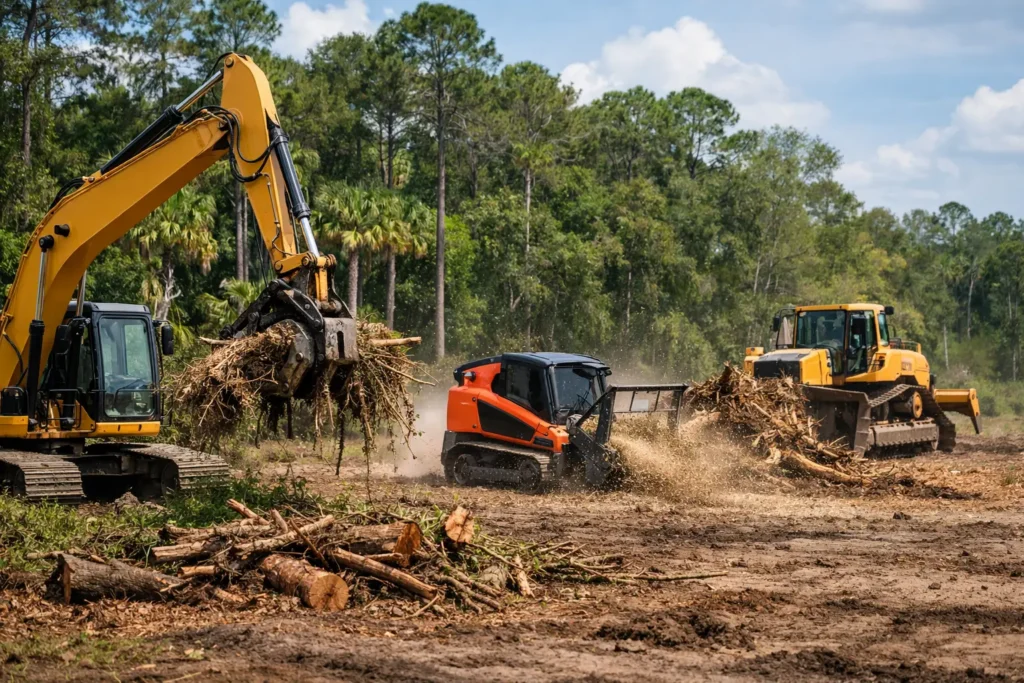 Best Lot Clearing Methods for Florida Land