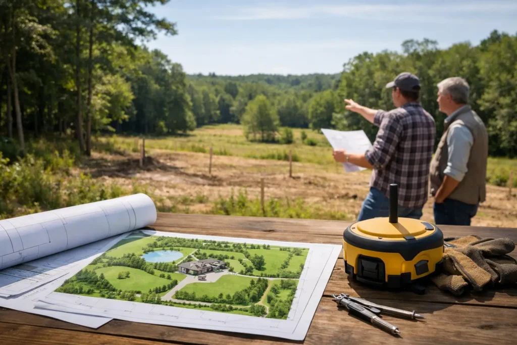 Property Layout Planning Before Clearing