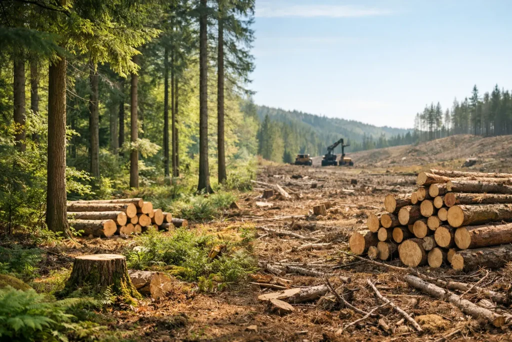 Selective Clearing vs Clearcutting
