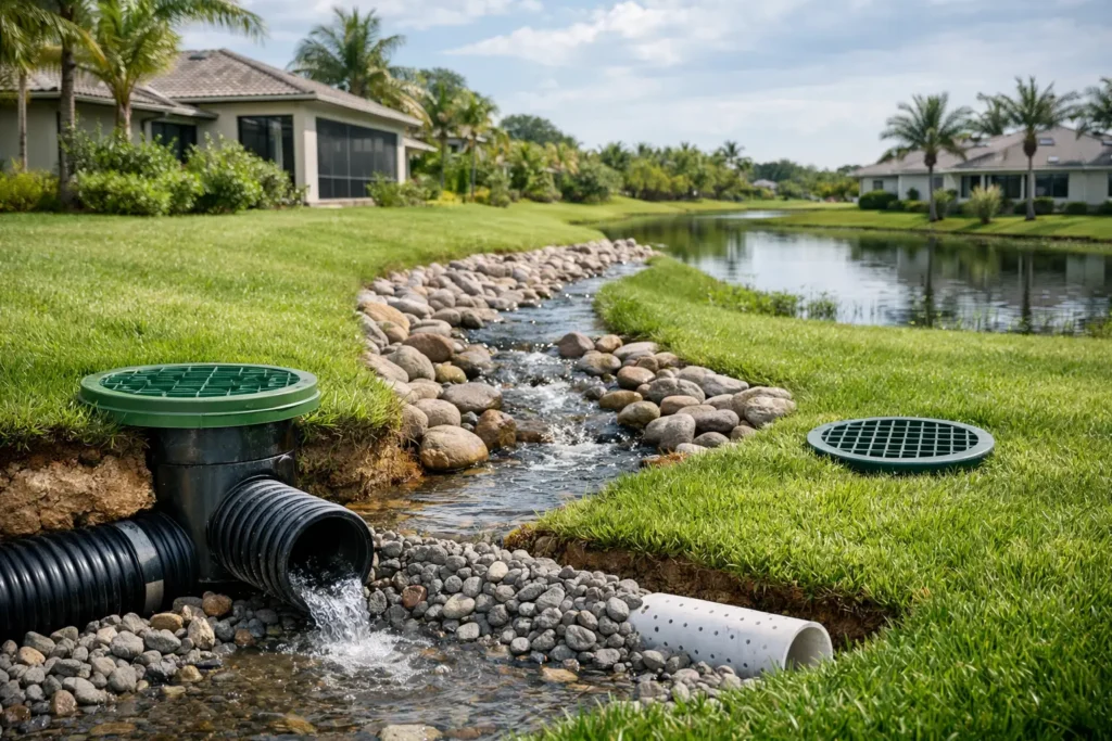 Lot Drainage Options for Florida Property Owners