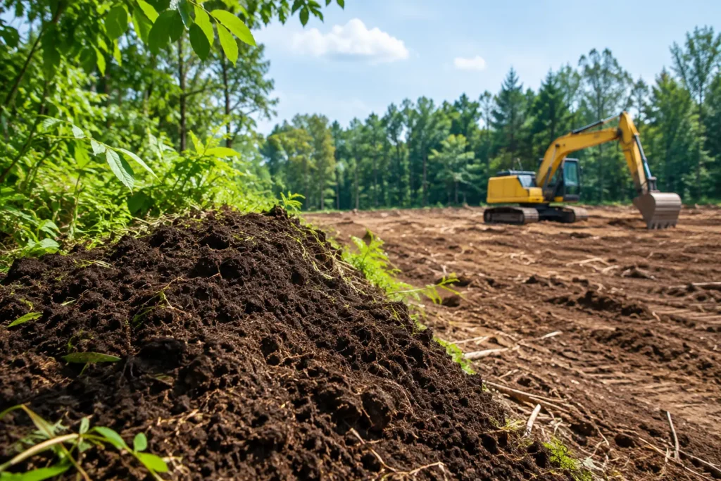 How to Protect Topsoil While Clearing Land