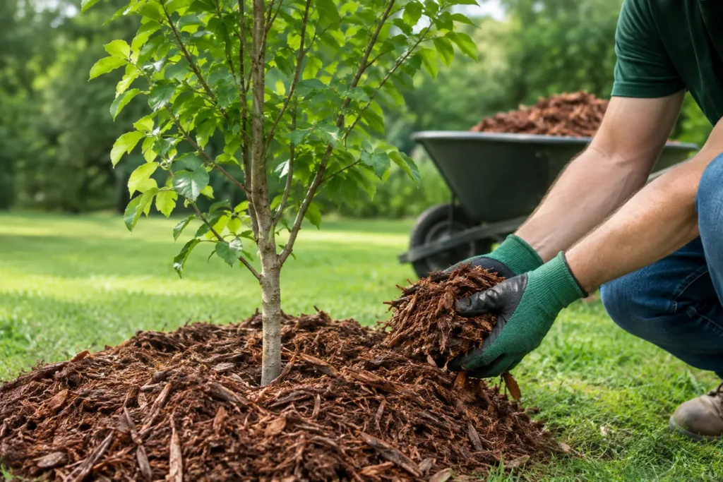 Can Mulching Remove Small Trees Effectively?